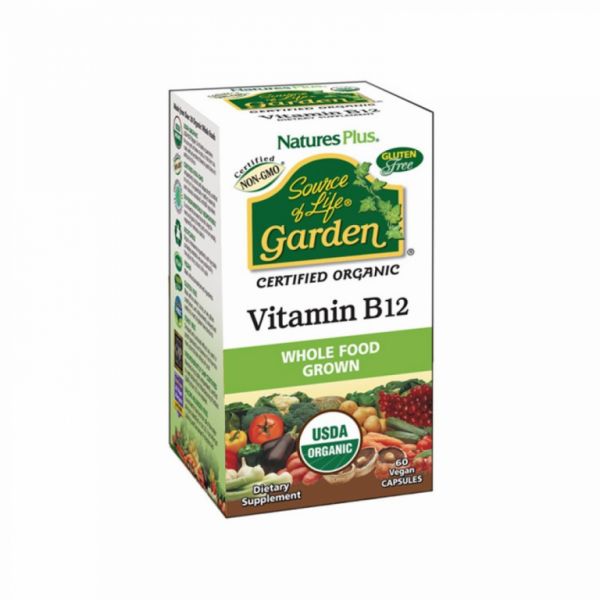 GARDEN VITAMIN B12 60 Cap - NATURE'S PLUS