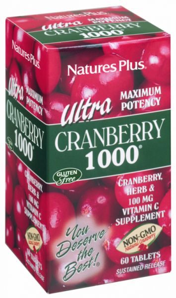 ULTRA CANNEBERGE 60 Comp - NATURE'S PLUS