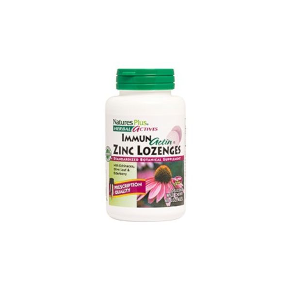 IMMUNACTIN ZINC LOZENGES 60 Comp - NATURE'S PLUS