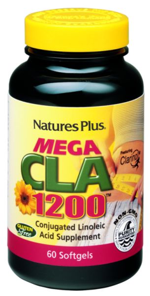 MEGA CLA 1200 mg 60 Parels - NATURE'S PLUS