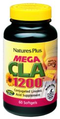 Kopen NATURE'S PLUS MEGA CLA 1200 mg 60 Parels Door 63,50€