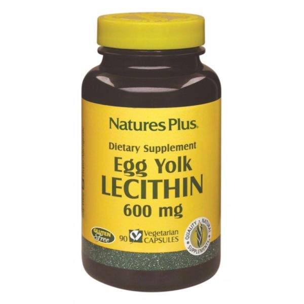 EGG LECITHIN 600 mg 90 Cap - NATURE'S PLUS