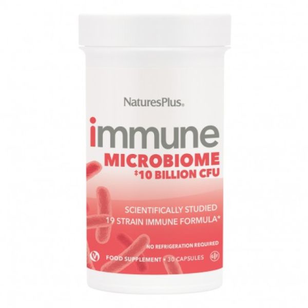 IMMUNE MICROBIOME 30 Caps - NATURE'S PLUS