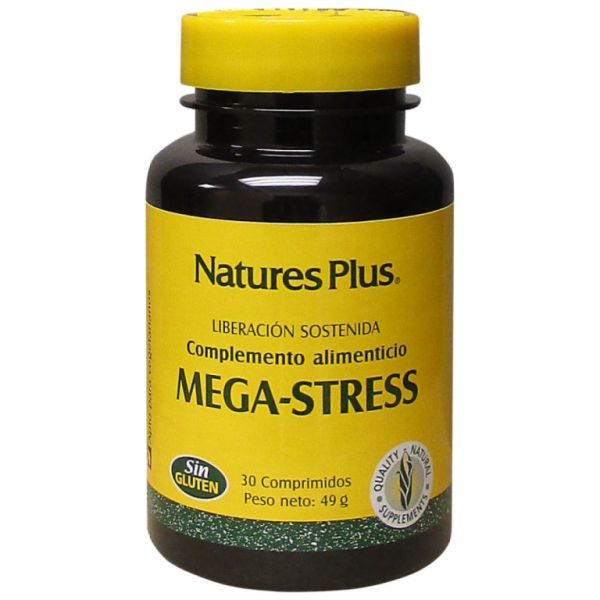 MEGA-STRESS 60 Comp - NATURE'S PLUS