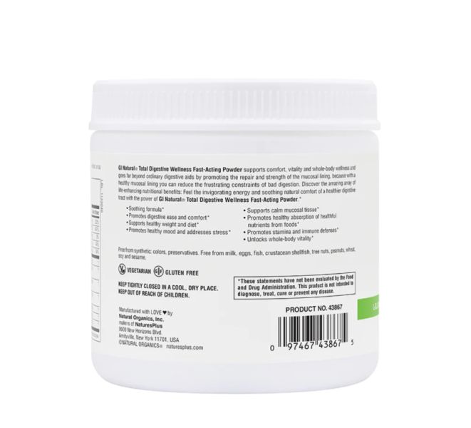 Gi Natural Powder 174 g - NATURE'S PLUS Img 3