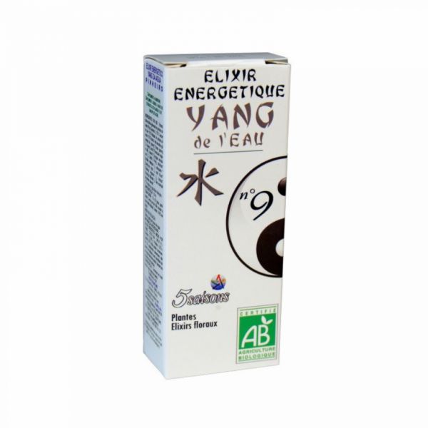 Élixir d'Eau N9 Yang 50 ml - 5 SAISONS