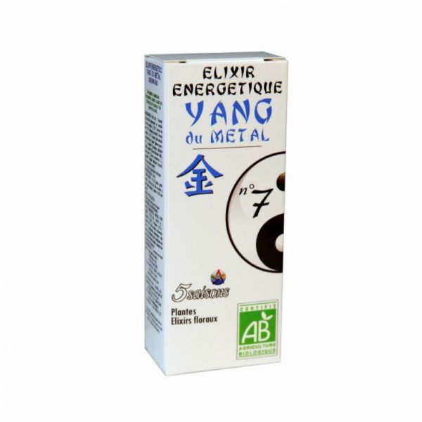 Elixir N7 Yang du métal 50 ml - 5 SAISONS