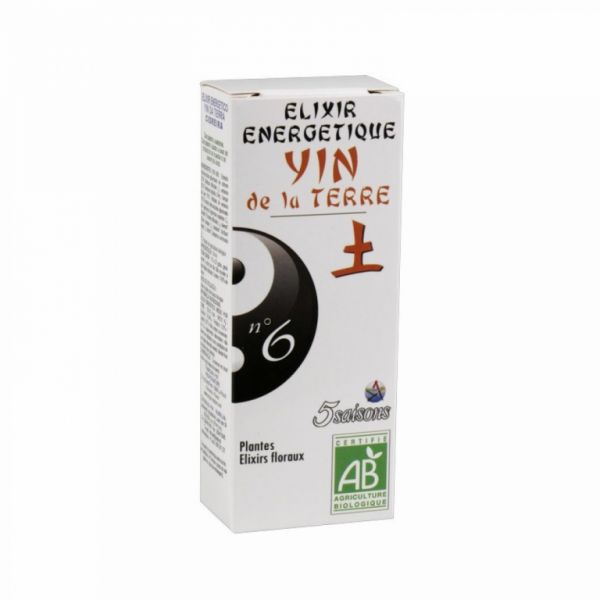 Elixer N6 Yin van de Aarde 50 ml - 5 SAISONS