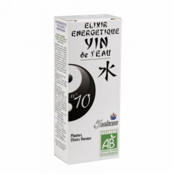 Elisir N10 Yin d'acqua 50 ml - 5 SAISONS