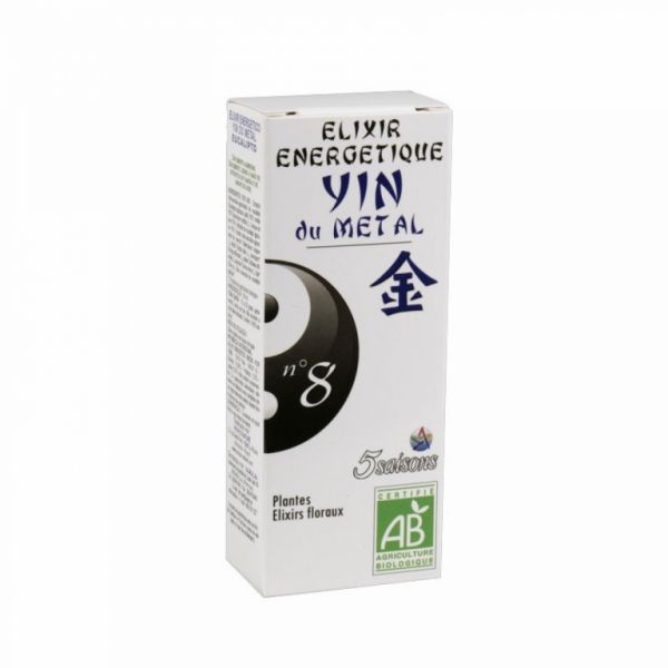 Elixir N8 Yin de Metal 50 ml - 5 SAISONS