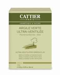 Comprar CATTIER Arcilla Verde Ultraventilada BIO 250 g Por 7,40€