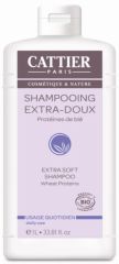 Acheter CATTIER Shampoing extra doux BIO 1 l Par 23,90€