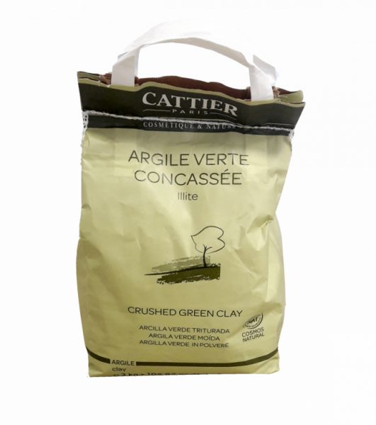 Argile Verte Concassée BIO 3 kg - CATTIER