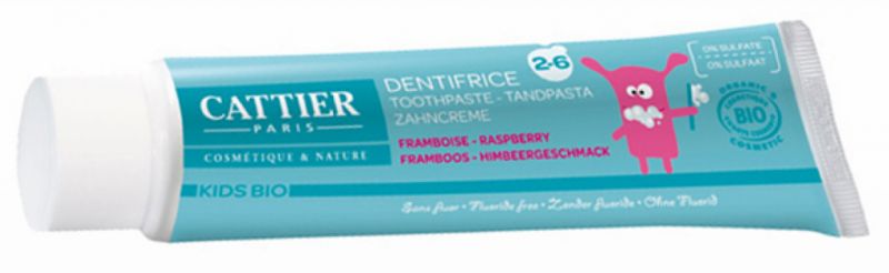 Dentifrice Enfants 2-6 Ans BIO 50 ml - CATTIER