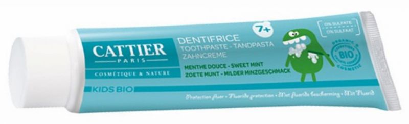 Dentifrice Enfants 7 ans BIO 50 ml - CATTIER