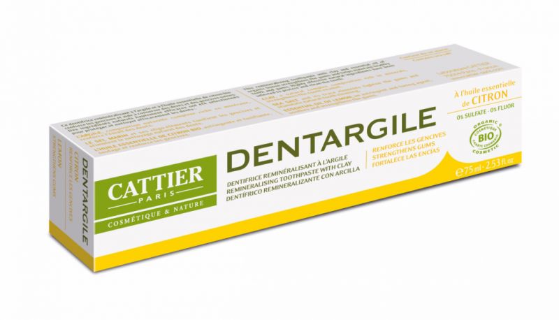 Dentargile Citroen BIO Tandpasta 75 ml - CATTIER