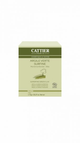 Arcilla Verde Superfina BIO 1 Kg - CATTIER