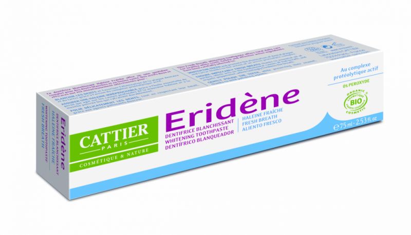 Creme dental branqueador Eridene Fresh Breath BIO 75 ml