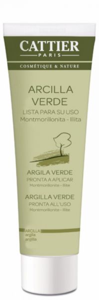 Arcilla Verde Tubo BIO 400 g - CATTIER