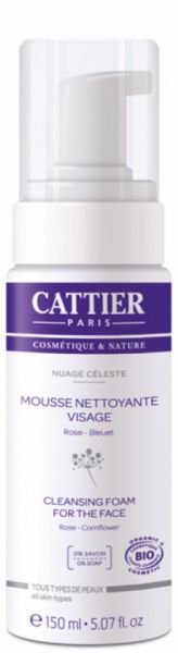 BIO Mousse Nettoyante Visage 150 ml - CATTIER