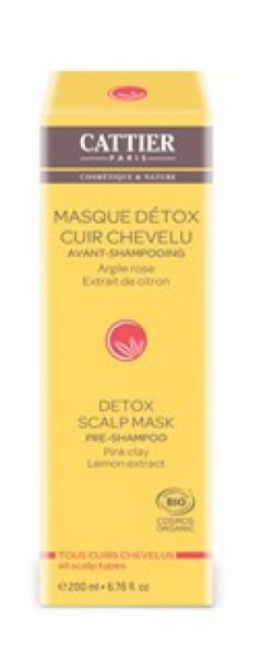 BIO Hoofdhuid Detoxmasker 200 ml - CATTIER