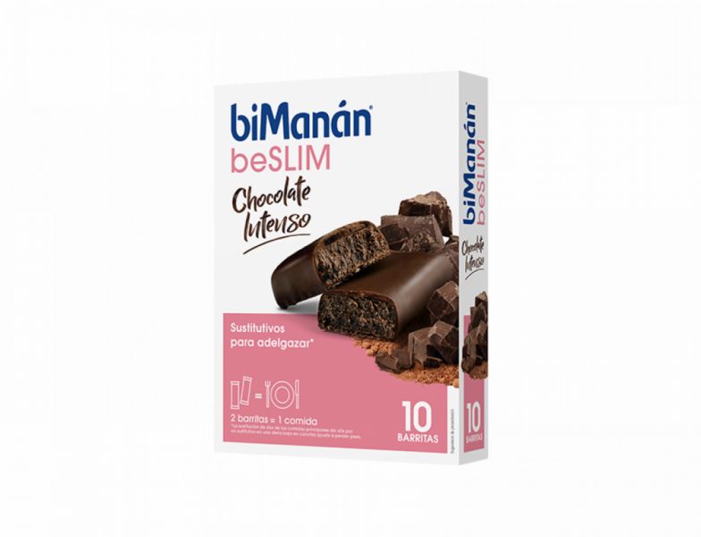 Barrita Beslim Chocolate Intenso 10 Barritas Caja 30 Unidades