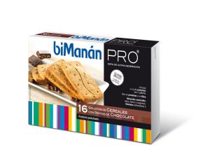 Comprar BIMANAN Bimanan befit galletas cereales y pepitas chocolate 16 unidades Por 10,36€