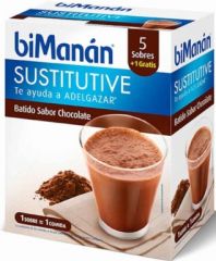 Kopen BIMANAN Bimanan chocoladeshake 6 enveloppen Door 15,24€