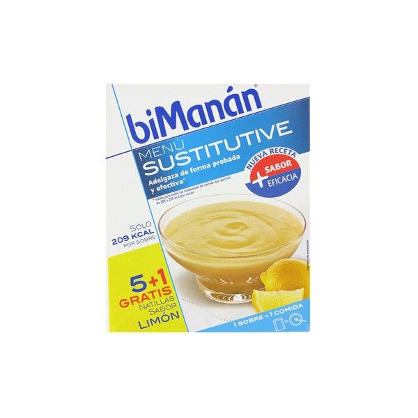 Bimanen crema de llimona 6 Sobres - BIMANAN