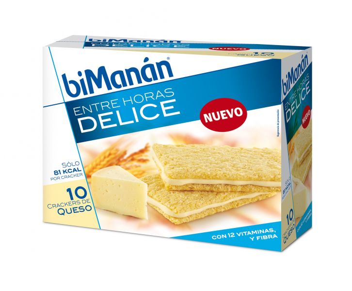 Bimanan cracker al formaggio 10 unità - BIMANAN