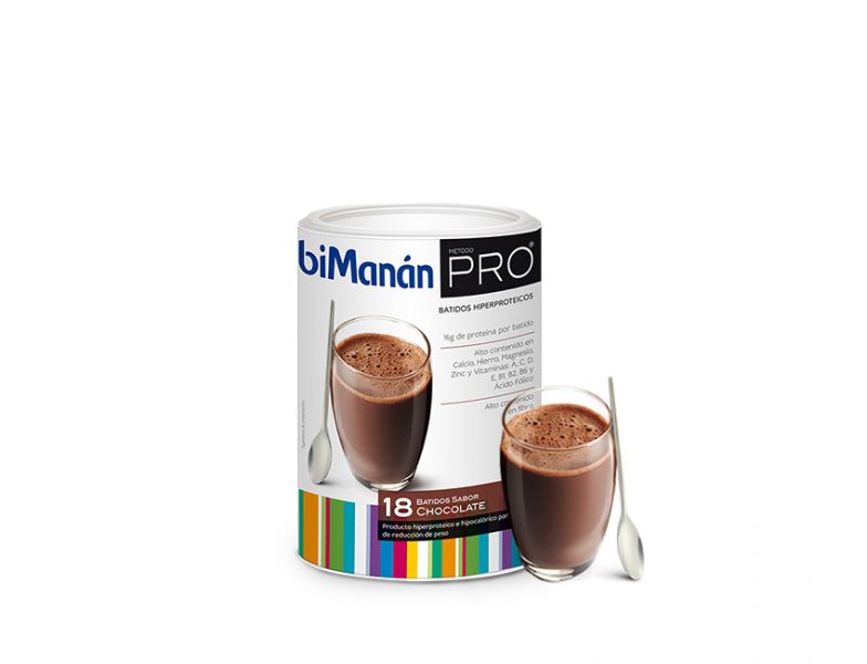 Bimanan Pro batido chocolate formato eco 540 gramos