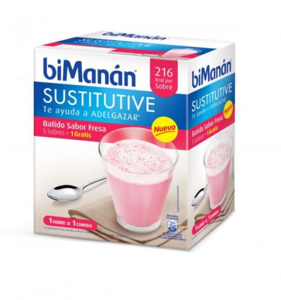 Bimanan Aardbeiensmoothie 6 Enveloppen - BIMANAN