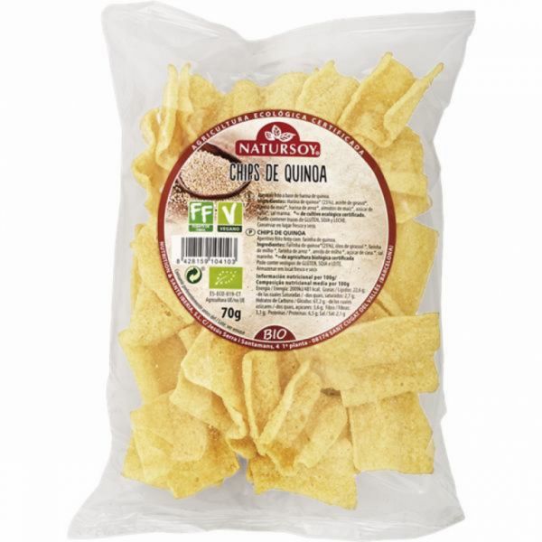 CHIPS DE QUINOA 70 gr - NATURSOY