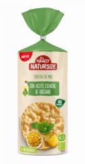 Buy NATURSOY ORGANIC CORN CAKES WITH A. ESSENTIAL OREGANO 180 g By 2,22€