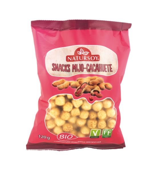 HIRSE UND ERDNUSS SNACK 120 gr - NATURSOY