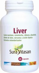 Comprar SURA VITASAN FÍGADO 725mg 45 Cápsulas Por 38,60€