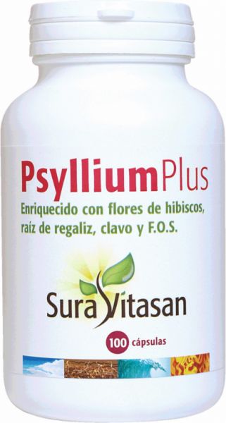 PSYLLIUM PLUS 550 mg  100 Caps - SURA VITASAN