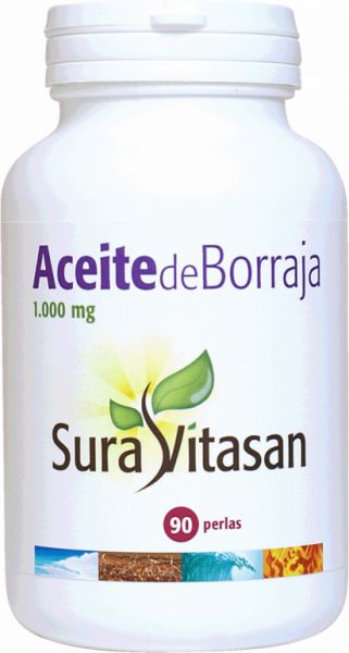 ACEITE DE BORRAJA 1000 mg 90 Perlas - SURA VITASAN