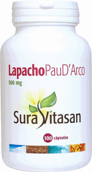 LAPACHO PAU DARCO 500 mg 100 Caps - SURA VITASAN