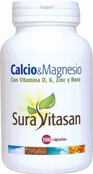 CALCI/MAGNESI/ZINC I BORO 100 Caps - SURA VITASAN