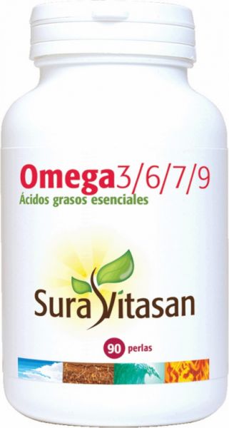 OMEGA 3/6/7/9 90 Parels - SURA VITASAN