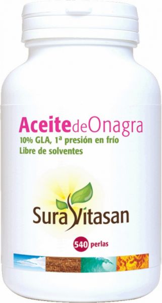 ACEITE ONAGRA 500 mg 540 Perlas - SURA VITASAN