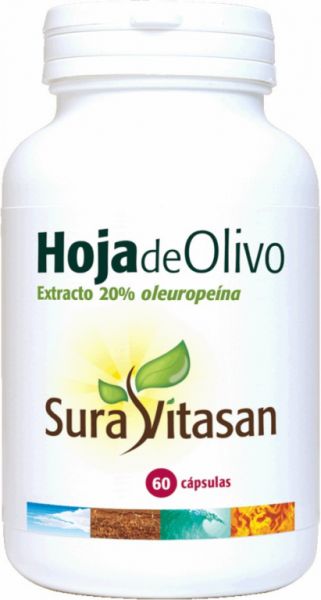 FEUILLE D'OLIVE 500 mg 60 Gél. - SURA VITASAN