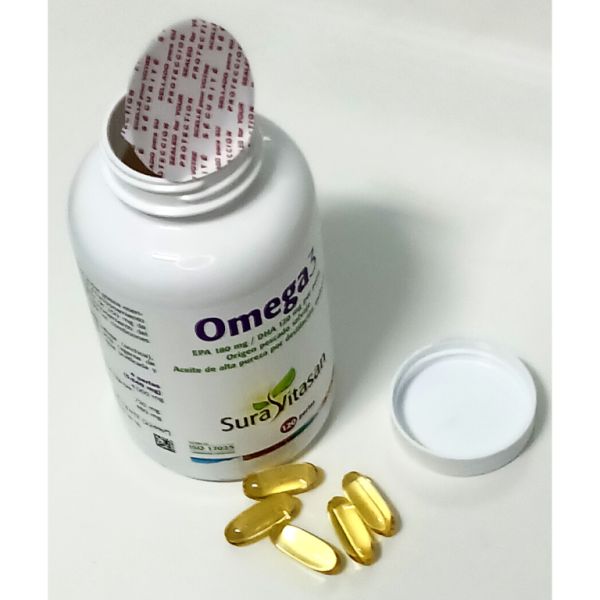 OMEGA 3 1200 mg 120 Parels - SURA VITASAN Img 3