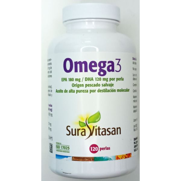 OMEGA 3 1200 mg 120 Parels - SURA VITASAN Img 4