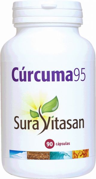 CURCUMA 95 COM PIPERINA 90 Vcaps - SURA VITASAN