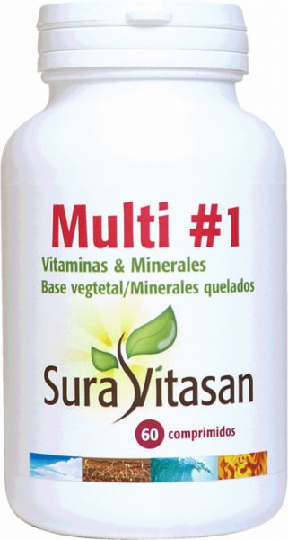 MULTI 1VITAM ET MINÉRAUX 60Com - SURA VITASAN