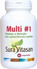 Comprar SURA VITASAN MULTI 1VITAM E MINERAIS 60Com Por 21,05€