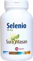 Comprar SURA VITASAN SELÊNIO 100 mcg 100 cápsulas Por 18,95€