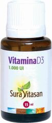 köpa SURA VITASAN VITAMIN D3 15 ml Förbi 20,30€